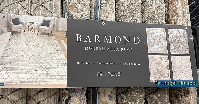Barmond Modern Area Rug | 4 Styles | Costco 1600784
