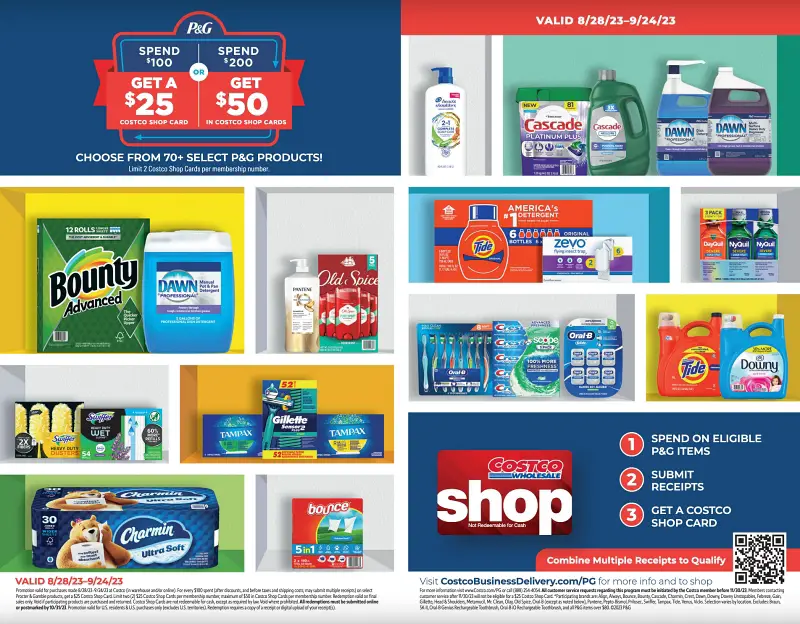 Costco Business Center Coupon Book SEPTEMBER 2023 | P 4 and 5