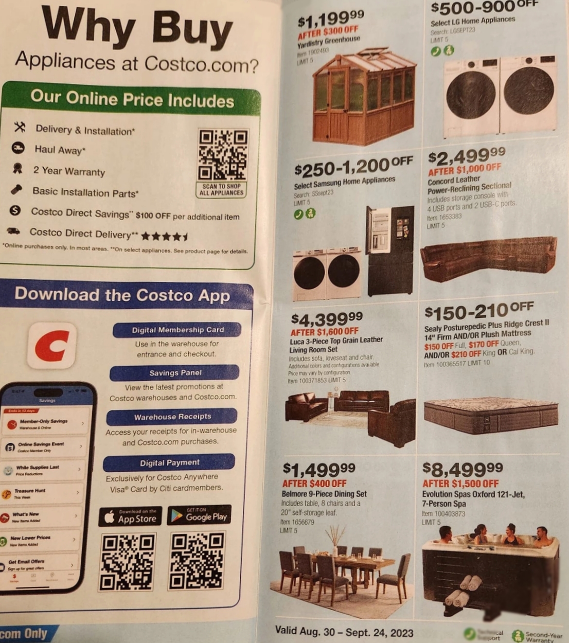 Costco Coupon Book SEPTEMBER 2023 | P 14 and 15