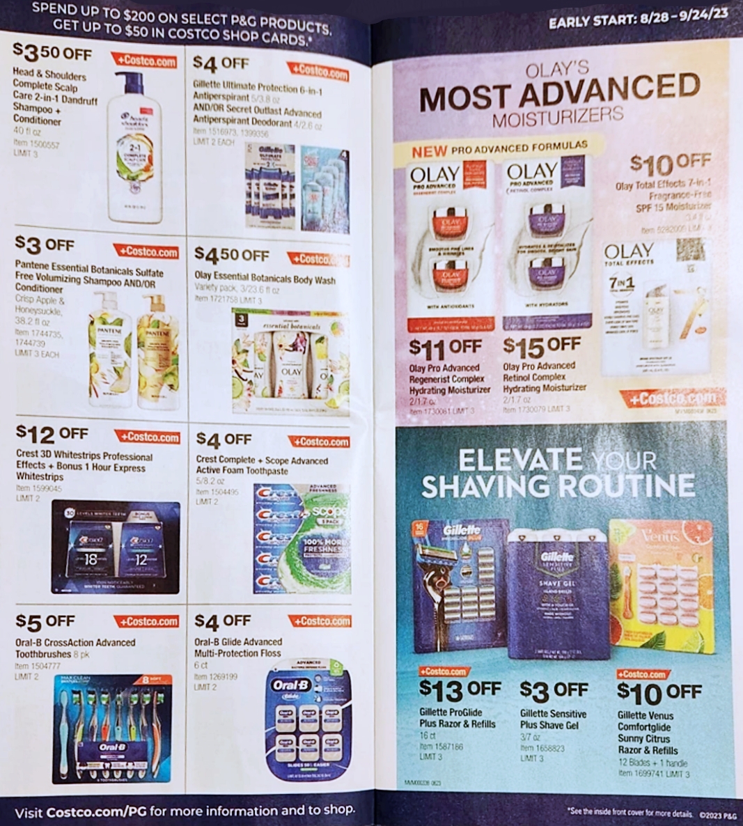 Costco Coupon Book SEPTEMBER 2023 | P 6 and 7