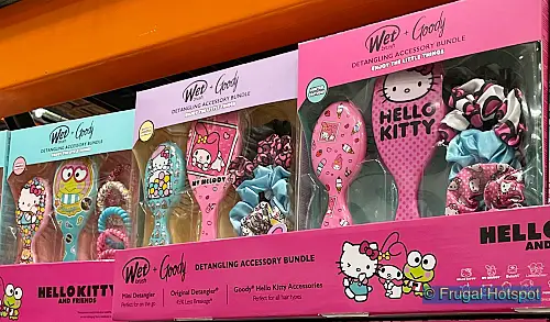 Wet Brush and Goody Hello Kitty & Friends Hair Brush Set | Costco 1715739