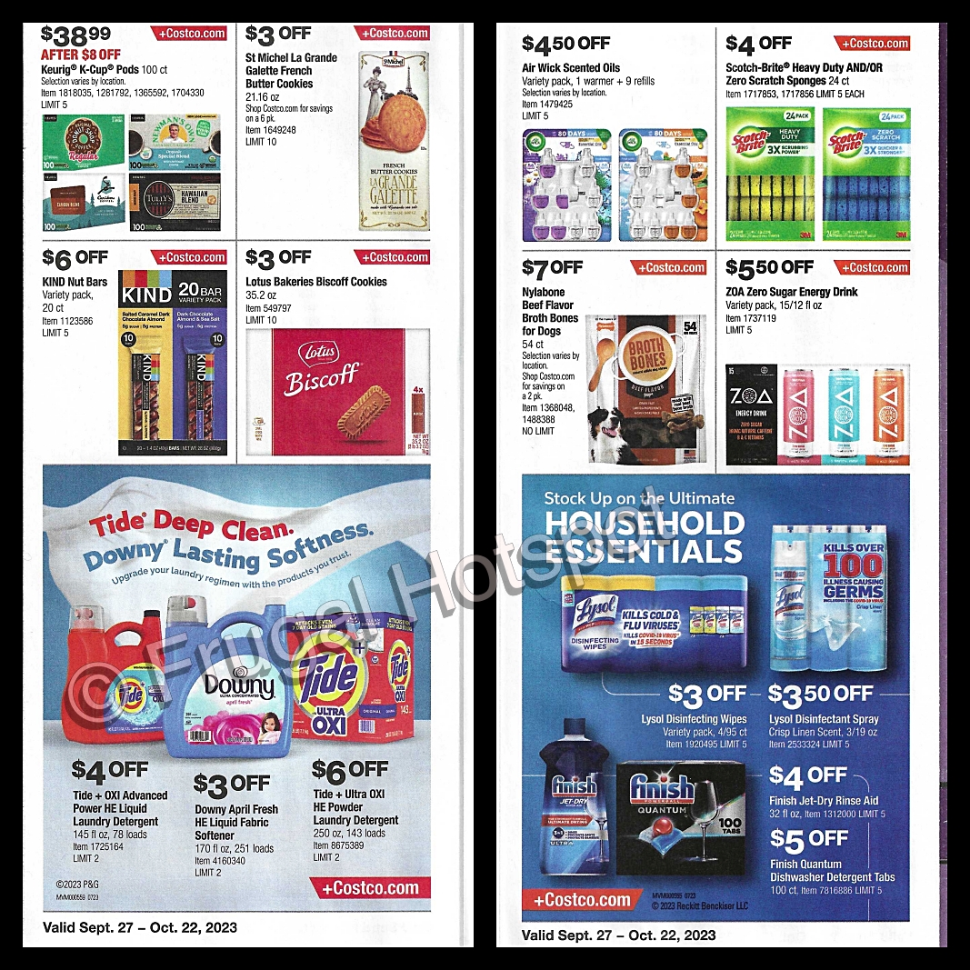 Costco Coupon Book October 2025 Kalender