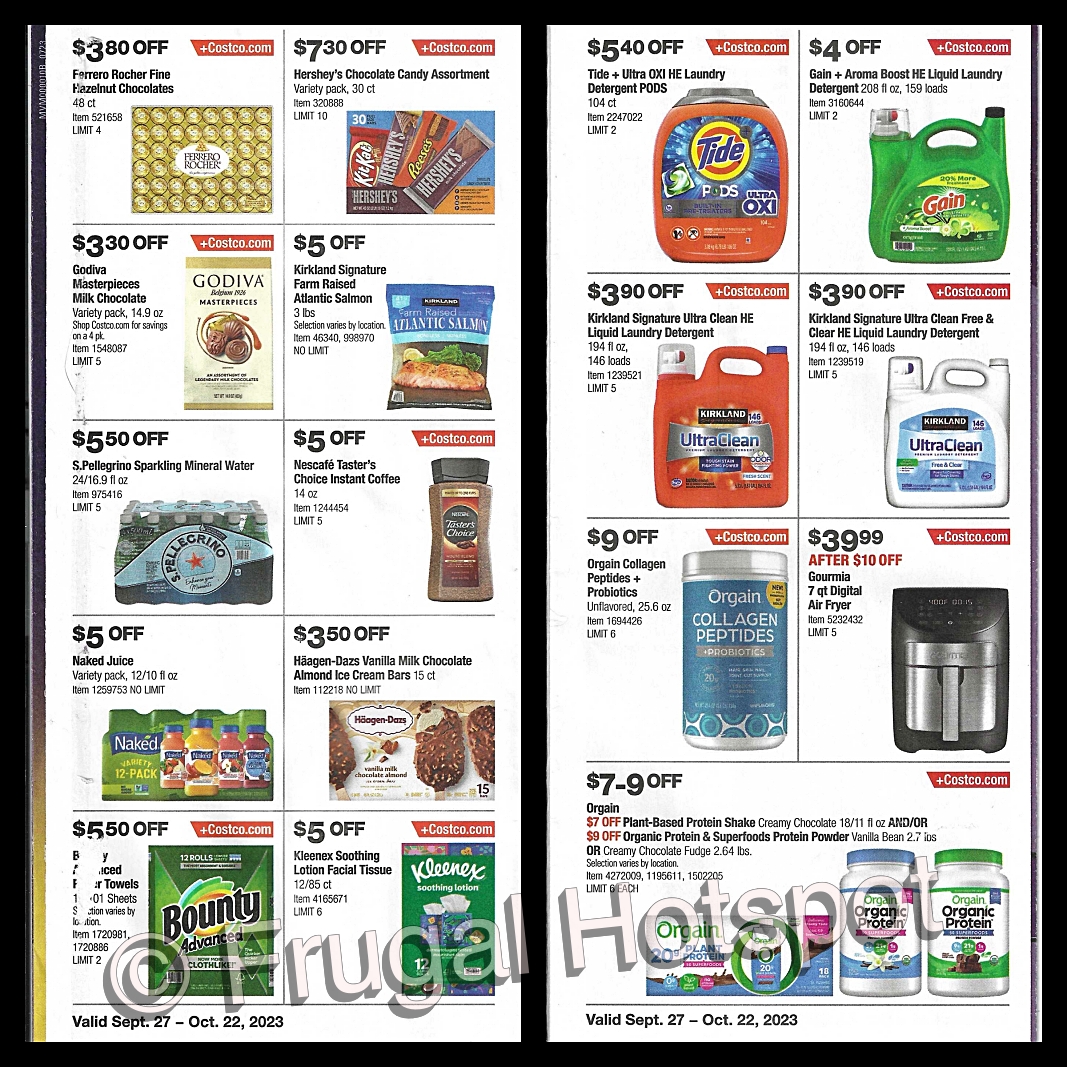 Costco Coupon Book OCTOBER 2023 | P 2 and 3
