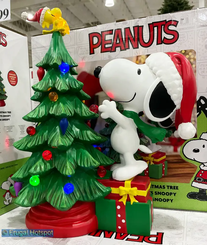 Costco Display | Peanuts Snoopy Christmas Tree | Costco Item 1600411