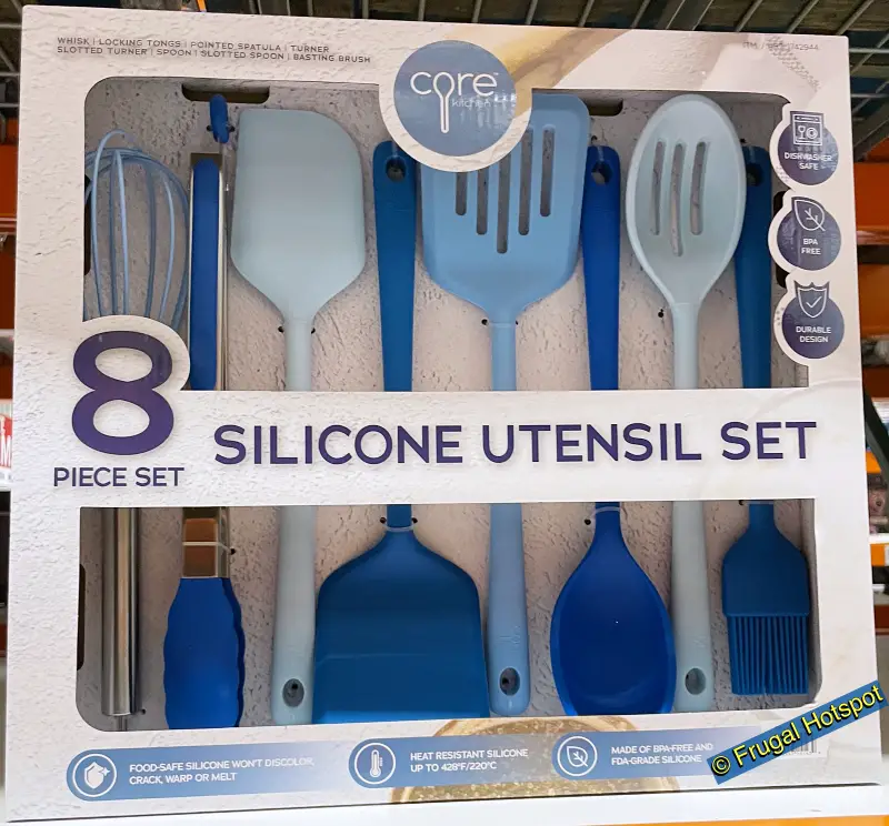 Core Kitchen Silicone Utensils, Set of 8