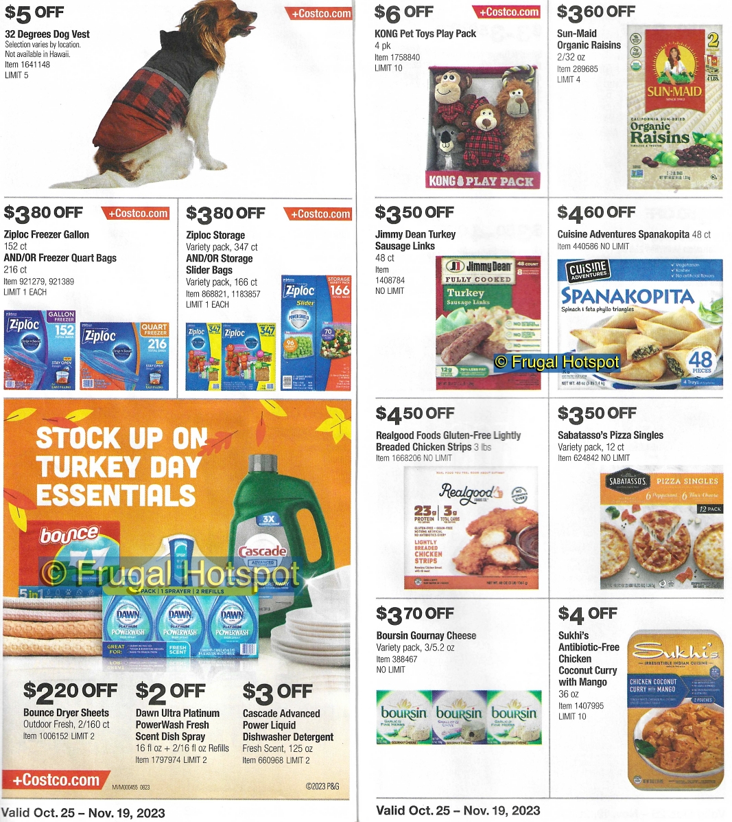 Costco Coupon Book NOVEMBER 2023 | P 18 and 19