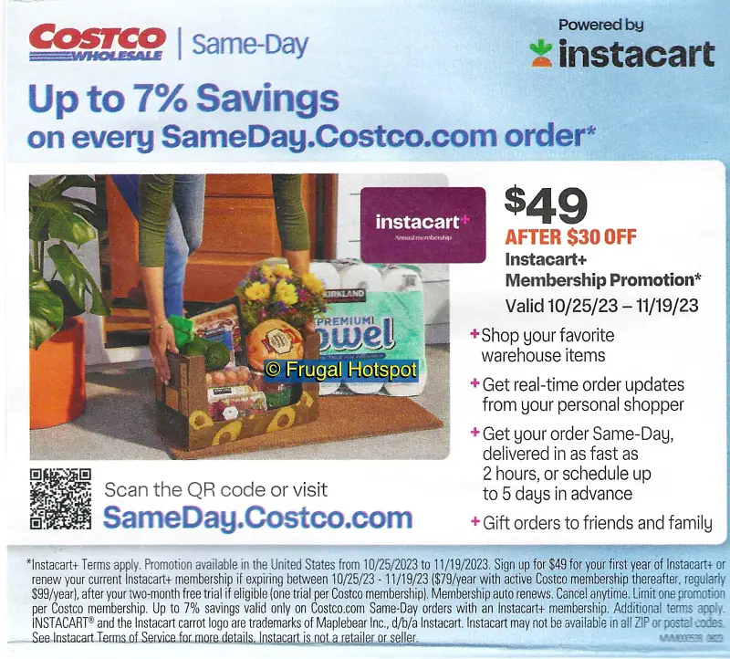 Costco Coupon Book NOVEMBER 2023 | P 22