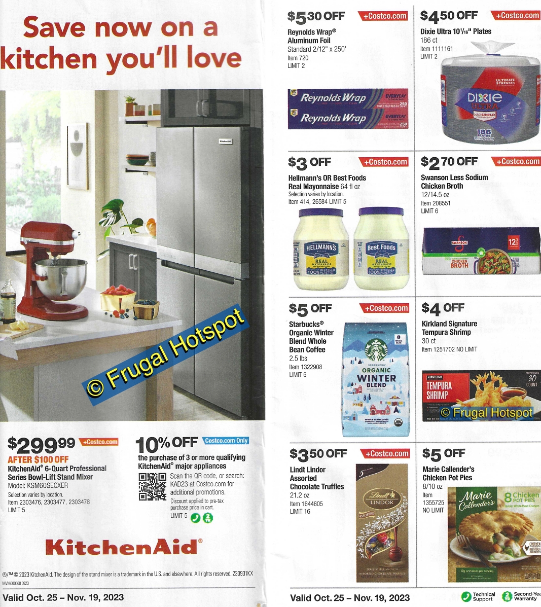 Costco Coupon Book NOVEMBER 2023 | Pg 2 and 3