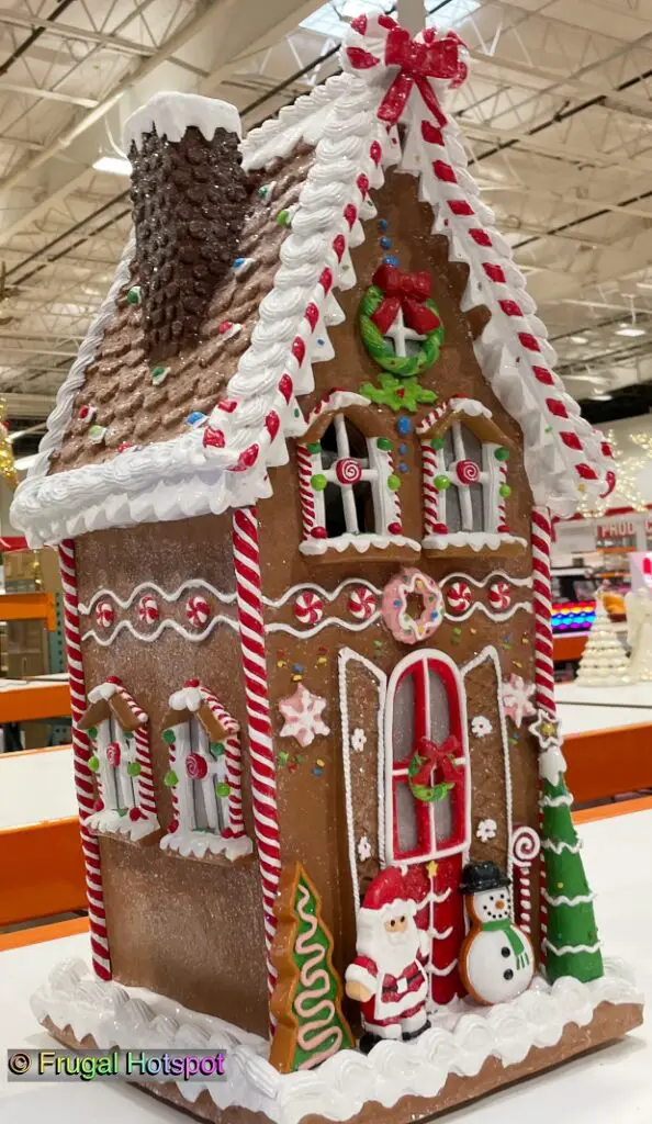 2Ft Tall Gingerbread House with Lights & Music at Costco