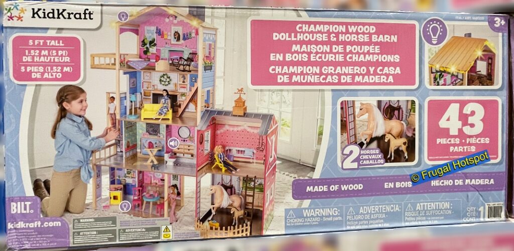 KidKraft Champion Wood Dollhouse and Horse Barn at Costco!