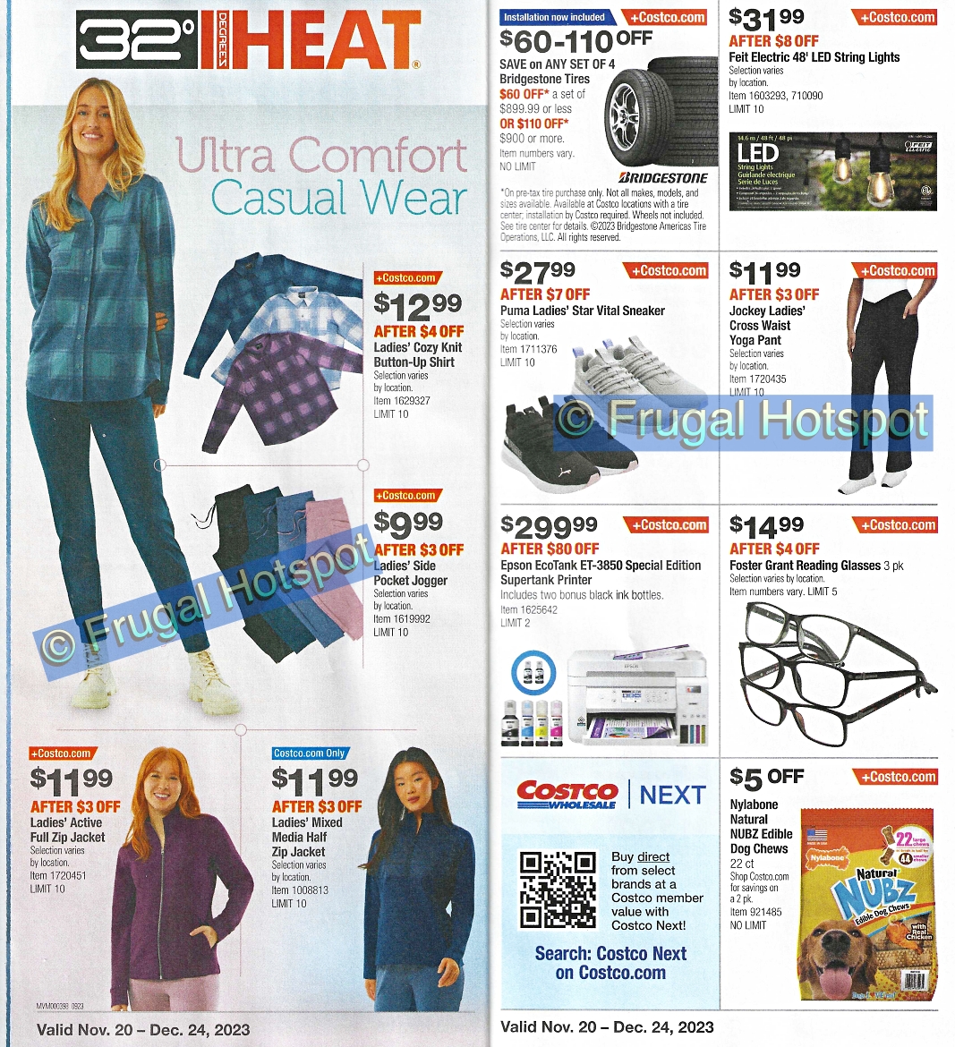 Costco Coupon Book DECEMBER 2023 | P 14 and 15