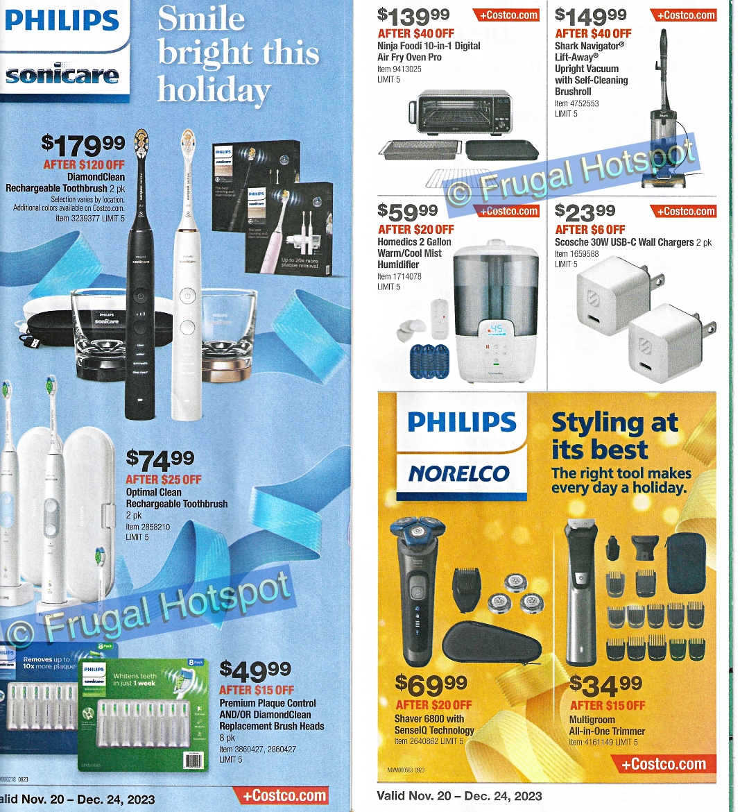 Costco Coupon Book DECEMBER 2023 | P 6 and 7