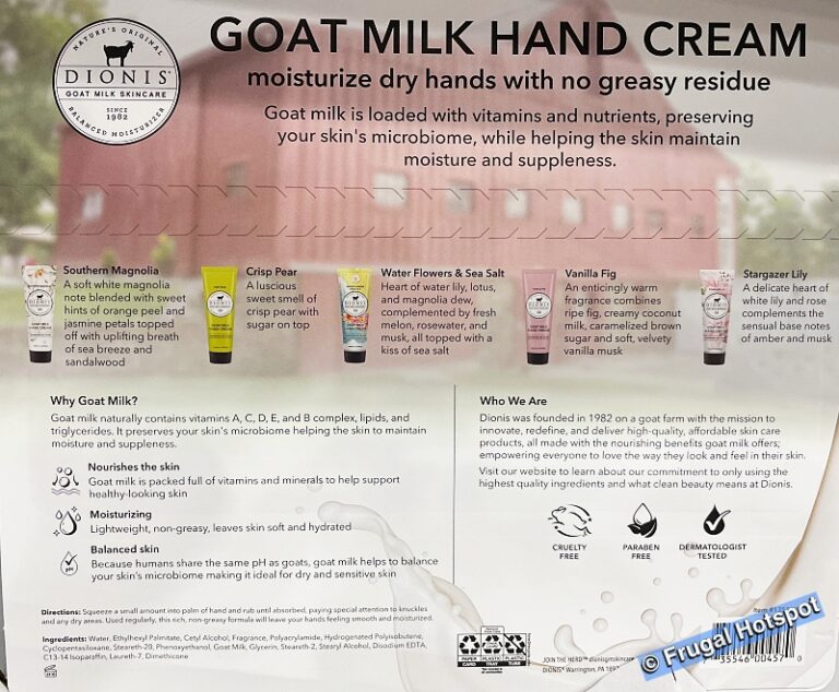 Dionis Goat Milk Hand Cream Costco Sale Frugal Hotspot Dionis goat milk hand cream costco sale frugal hotspot
