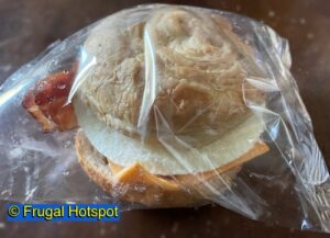 Kirkland Signature Croissant Breakfast Sandwich, Applewood Smoked Bacon, Egg and Cheese, 4.82 oz, 8 ct