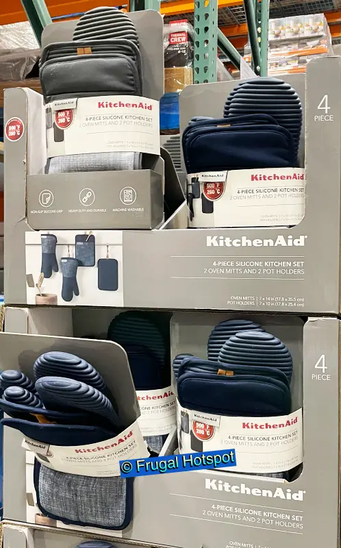 KitchenAid Oven Mitt 4-Piece Set | Costco 1660979