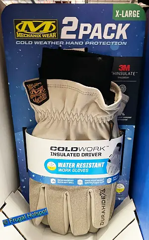 Mechanix Durahidex Winter Work Gloves 2 Pairs | Costco 1727051