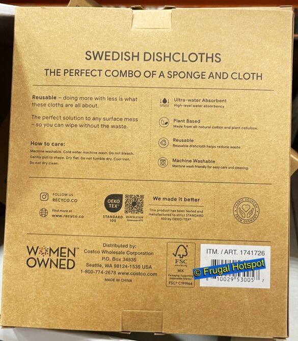 Swedish Dish Cloths are Back at Costco! Frugal Hotspot