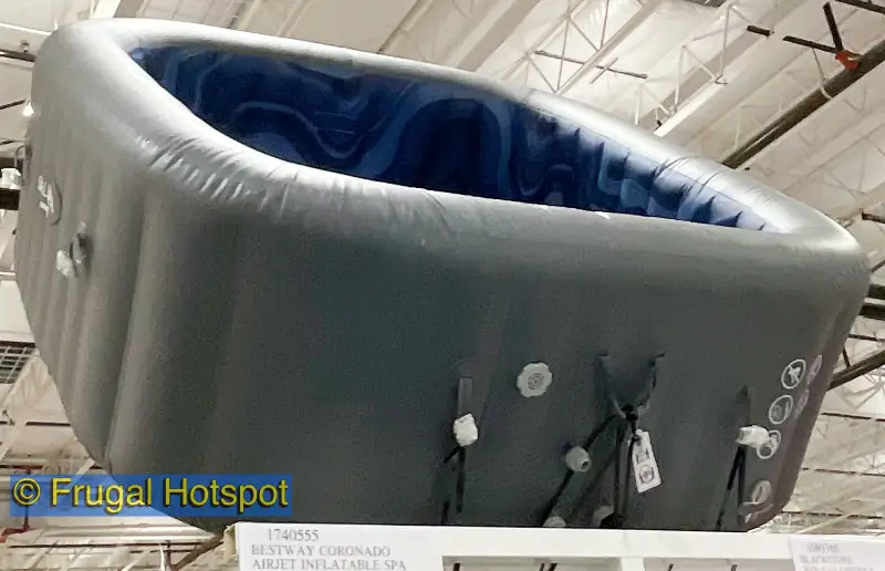SaluSpa Bestway Coronado Portable Airjet Inflatable Spa | Costco Display | Item 1740555
