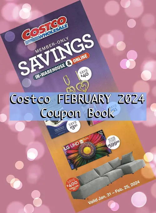 Costco Coupon Book FEBRUARY 2024 Cover
