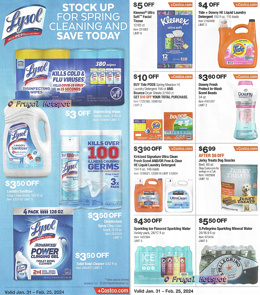 Costco Coupon Book FEBRUARY 2024 | Pages 14 and 15