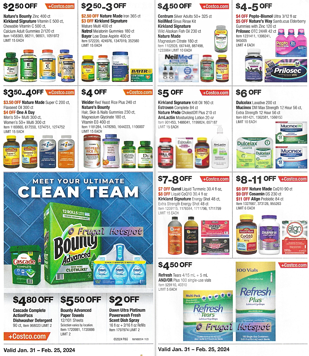 Costco Coupon Book FEBRUARY 2024 | Pages 18 and 19