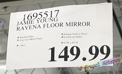 Jamie Young Ravena Floor Mirror | Costco Price | Item 1695517