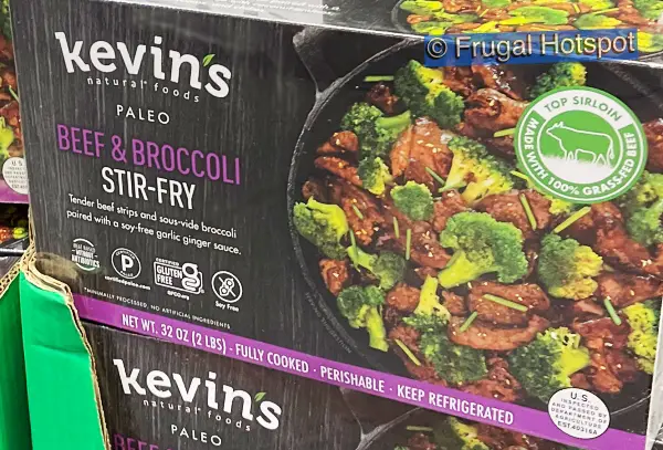 Kevins Natural Foods Paleo Beef Broccoli Stir Fry | Costco