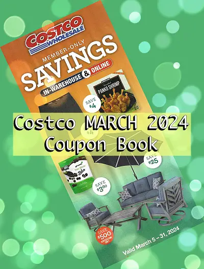 Costco Coupon Book MARCH 2024 | Cover