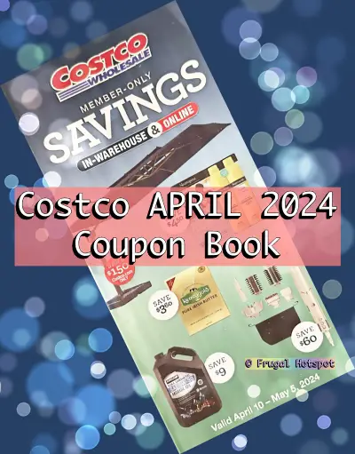 Costco Coupon Book APRIL 2024 | Cover