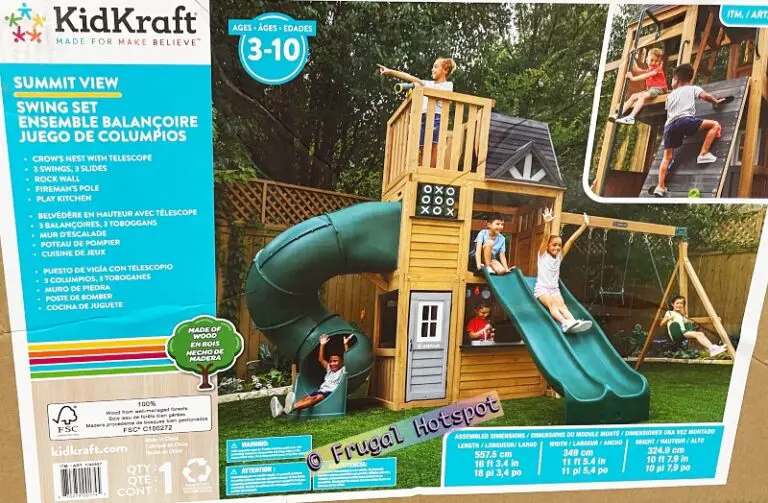 KidKraft Summit View Swing Set Costco Sale! Frugal Hotspot