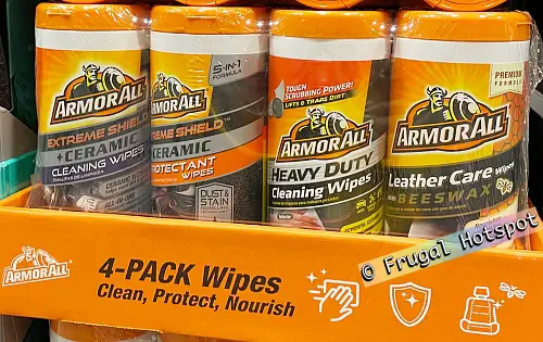 Armorall Wipes variety 4 pack | Costco 1786747