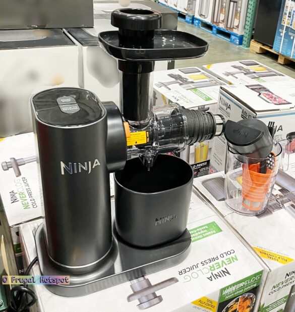 Costco Sale Ninja NeverClog Cold Press Juicer Frugal Hotspot