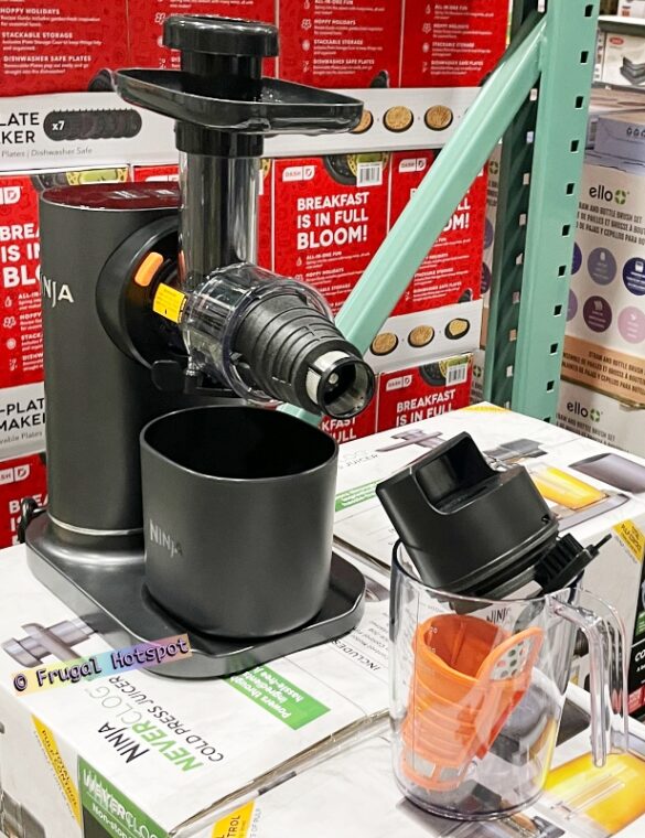 Costco Sale Ninja NeverClog Cold Press Juicer Frugal Hotspot