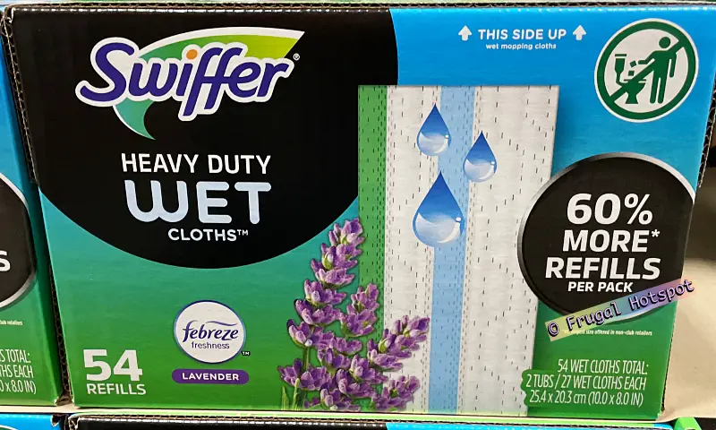 Swiffer Heavy Duty Wet Cloths Refill | Costco