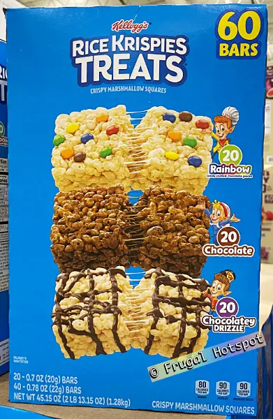 Kellogg's Rice Krispies Treats | Costco | Rainbow and Chocolate and Chocolatey drizzle