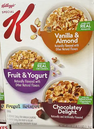 Kellogg's Special K Favorites (Vanilla Almond 12.9 oz + Fruit Yogurt 13 oz + Chocolatey Delight 13.2 oz) | Costco