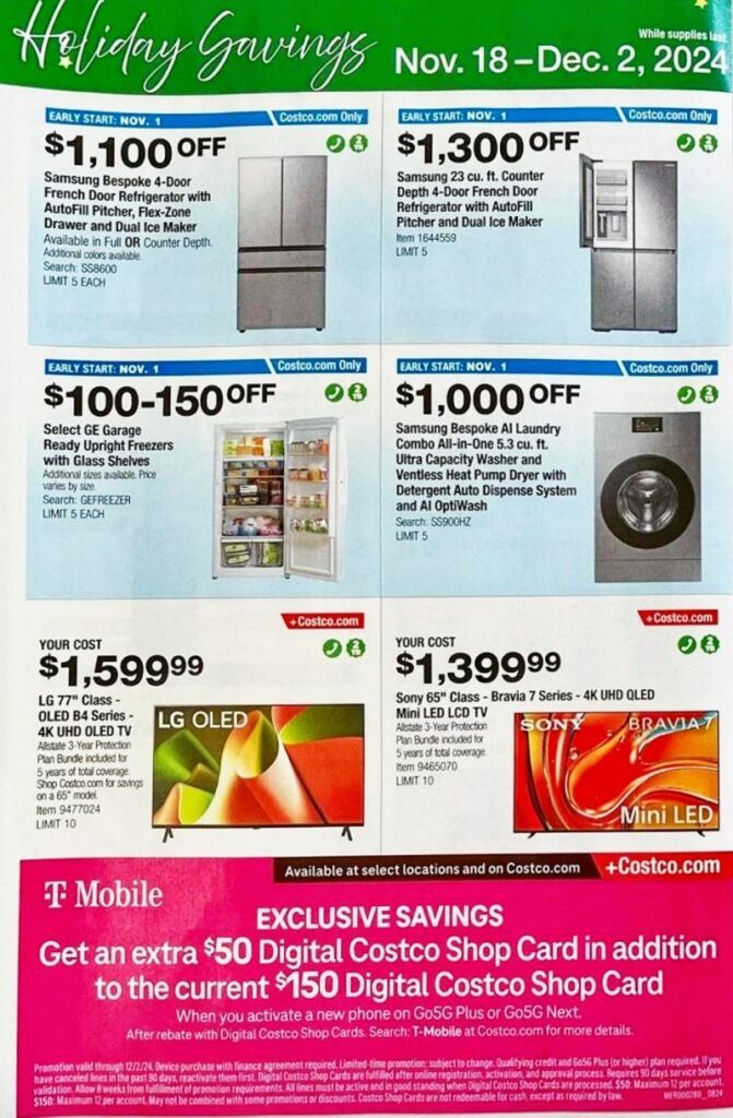 Costco Black Friday 2024 Ad (Plus Pre-Black Friday Sale!)