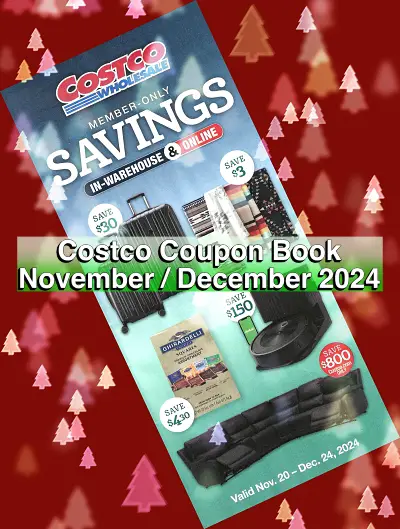 Costco Coupon Book November December 2024 | Cover