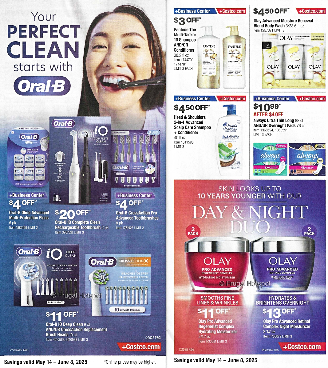 Costco Coupon Book MAY 2025 | Pages 6 and 7