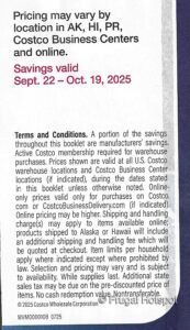 Costco Coupon Book OCTOBER 2025 | Frugal Hotspot