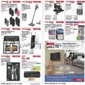 Costco Coupon Book OCTOBER 2025 | Frugal Hotspot