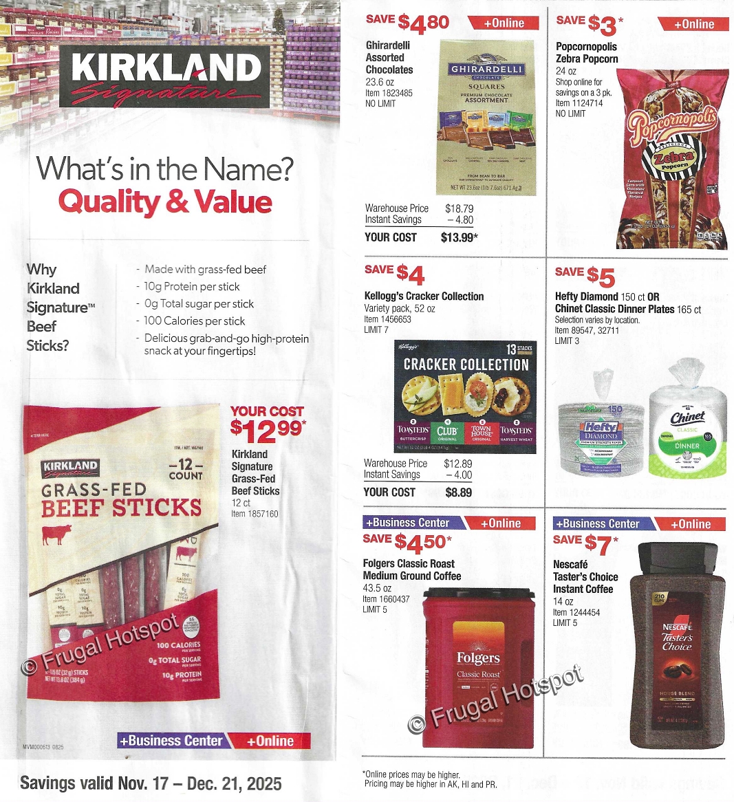 Costco Coupon Book DECEMBER 2025 | P 2 and P3