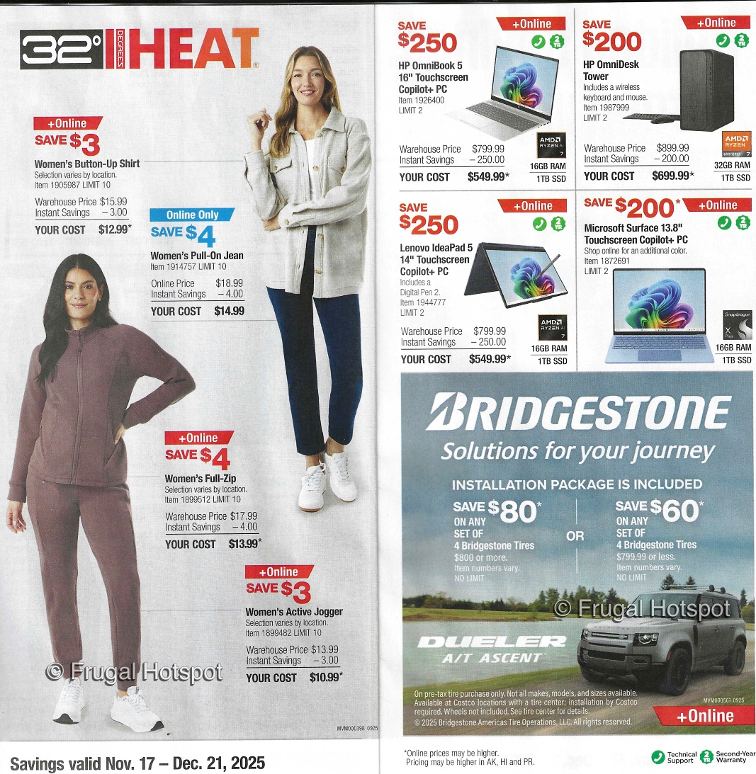 Costco Coupon Book DECEMBER 2025 | P 6 and P7